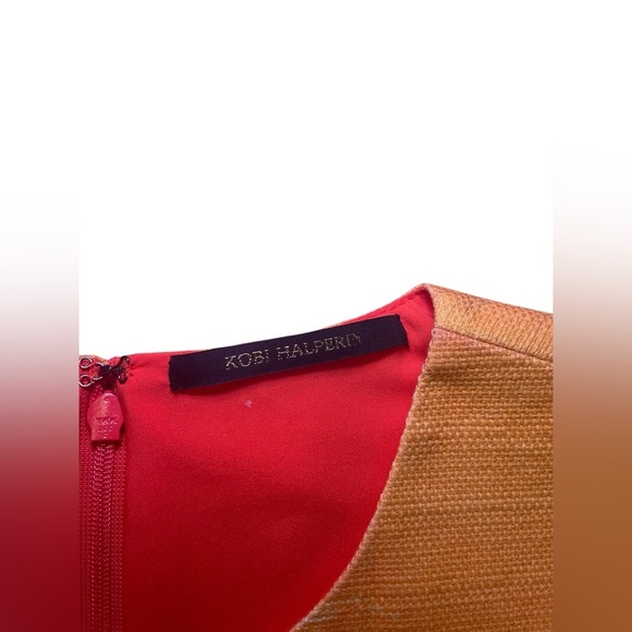 Kobi Halperin Orange Sleeveless Tank Top Size Large Sample NWOT Gradient Ombre - Picture 5 of 8